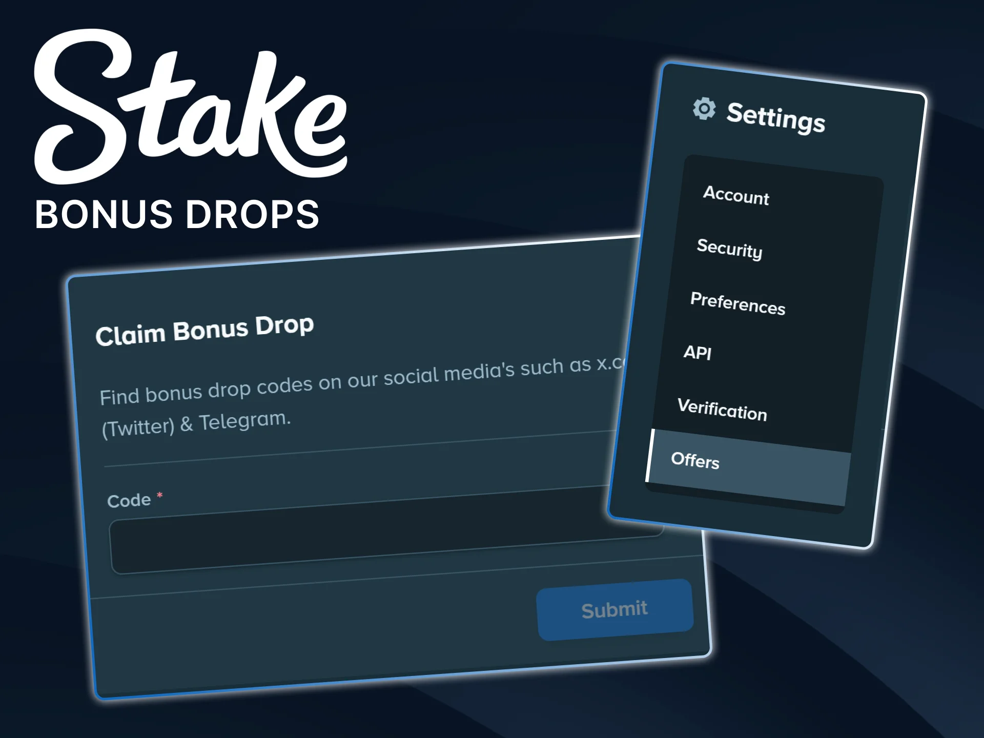 Learn how to find and use Stake bonus offers to make your gaming experience even more rewarding.