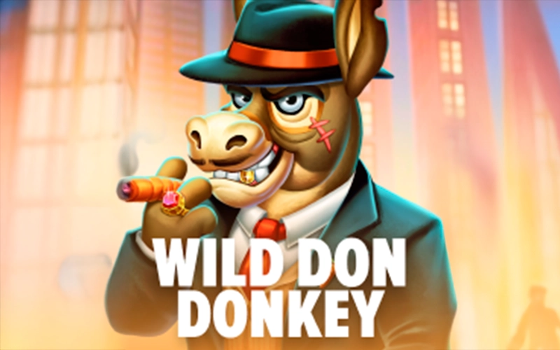 Play Wild Don Donkey slots at Stake.