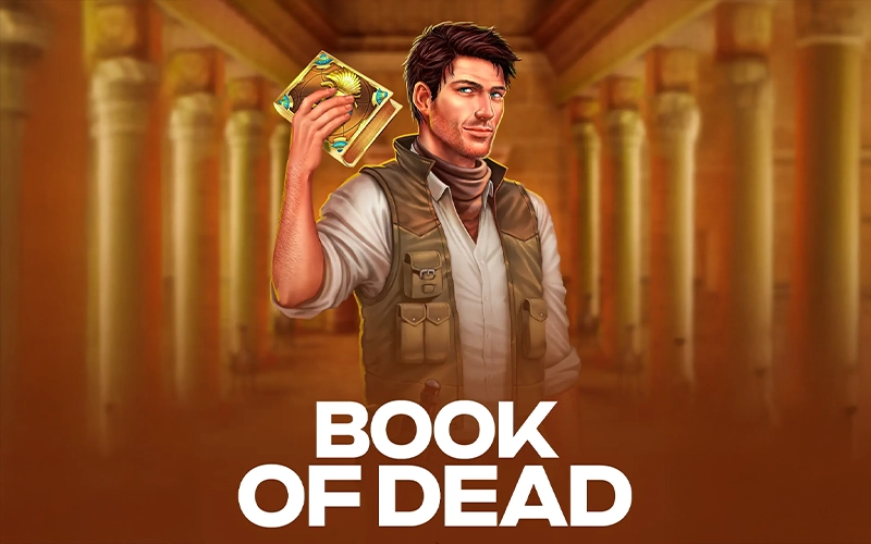 Spin the reels of Book of Dead on Stake platform.