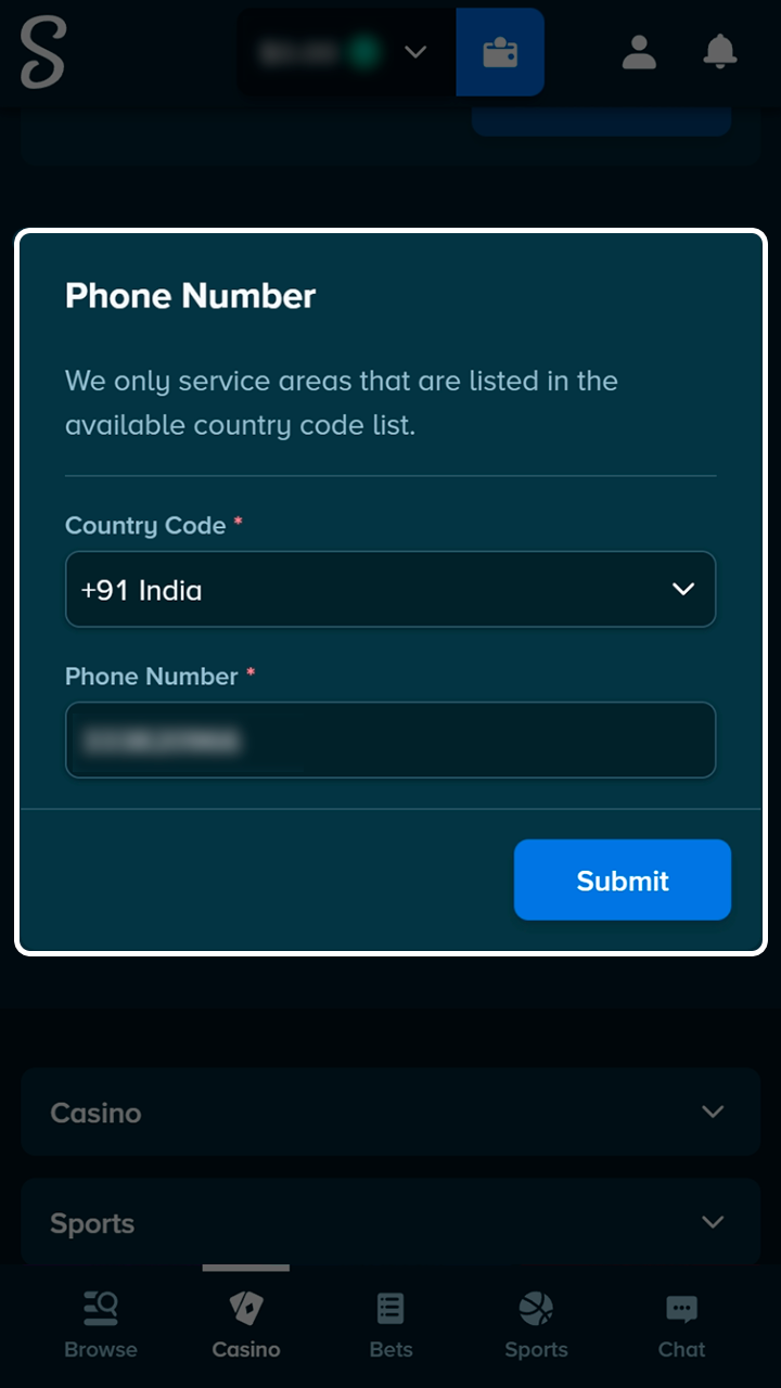 Confirm your email and identity for Stake security.