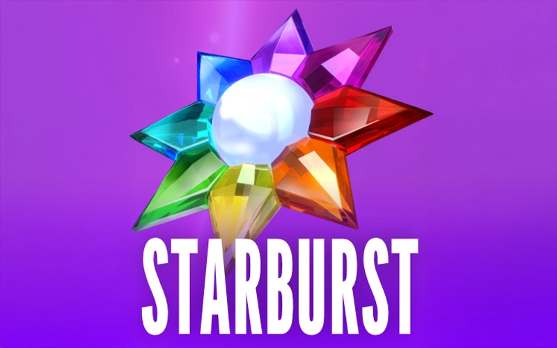 Classic Starburst arcade slot is now available at Stake.