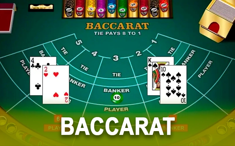 High-stakes baccarat card games at Stake.