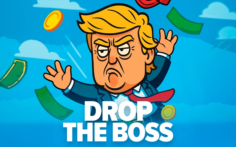 Win big with the Drop the Boss game at Stake.