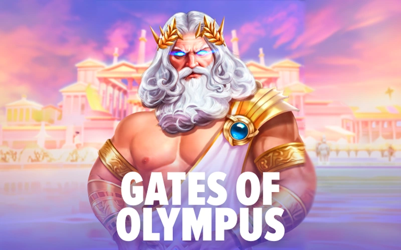 Play the legendary Gates of Olympus slot at Stake.