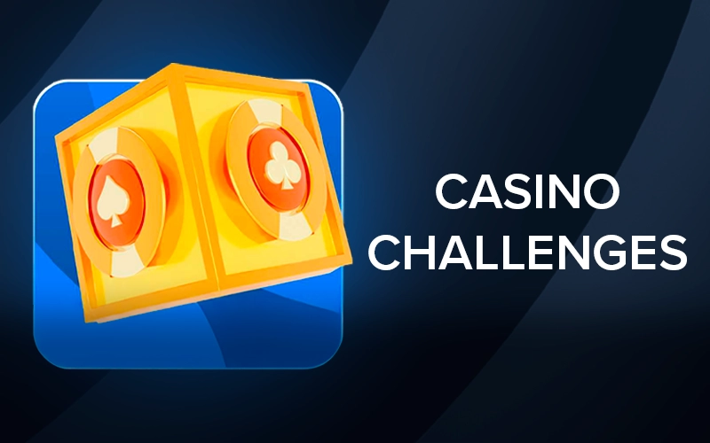 Complete casino challenges to earn Stake prizes.