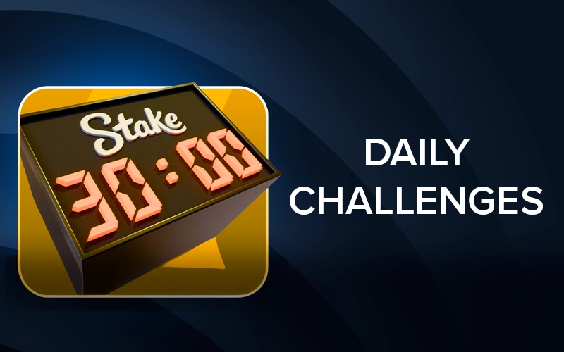 Win the daily buzzer beater challenge on Stake.