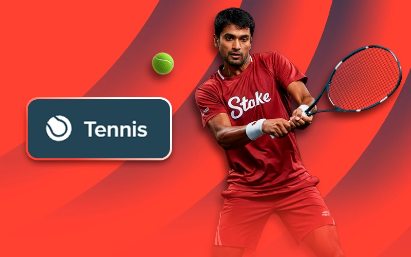 Competitive tennis betting odds on Stake.