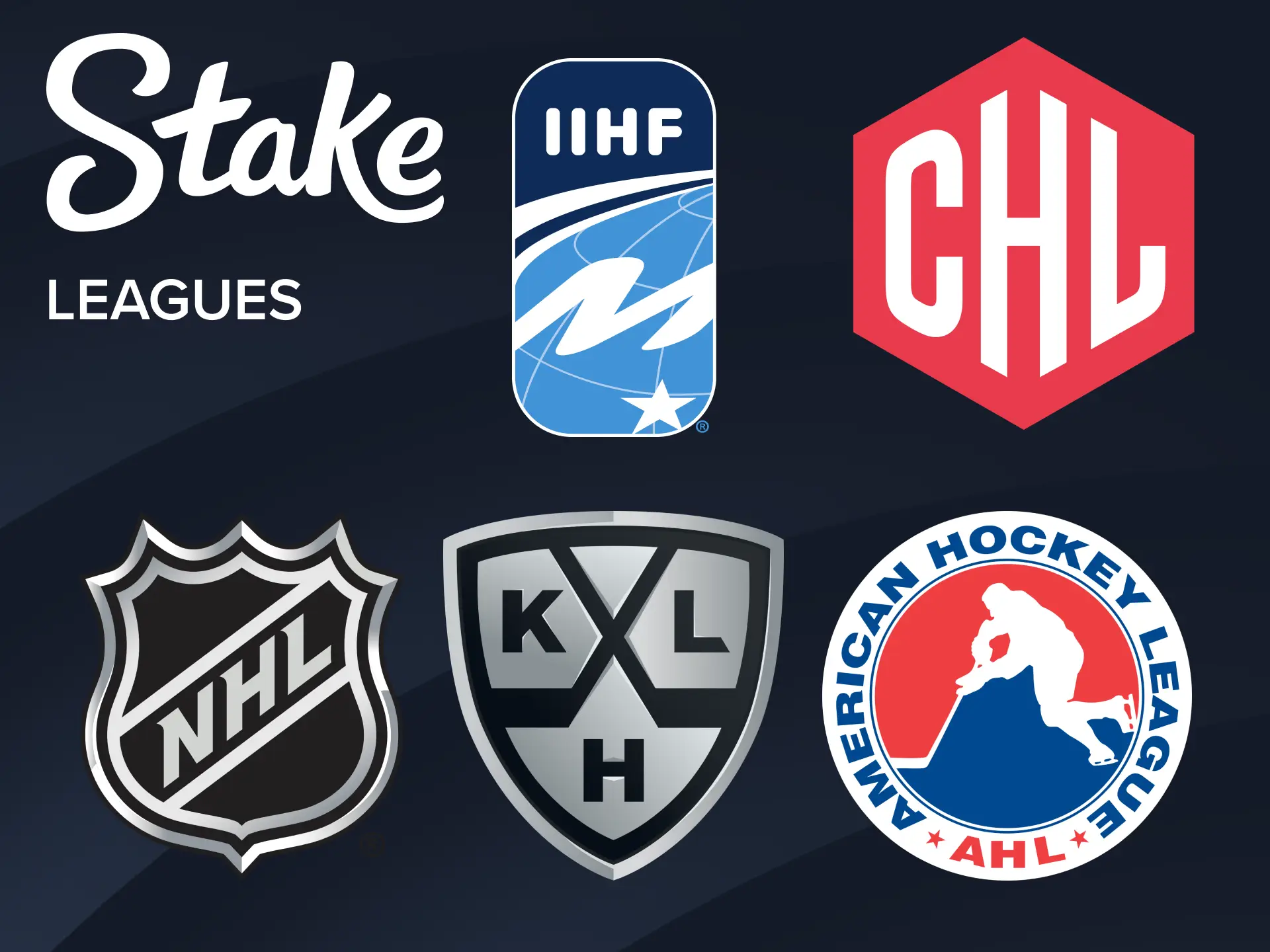 Explore the best ice hockey leagues and place your bets at Stake.